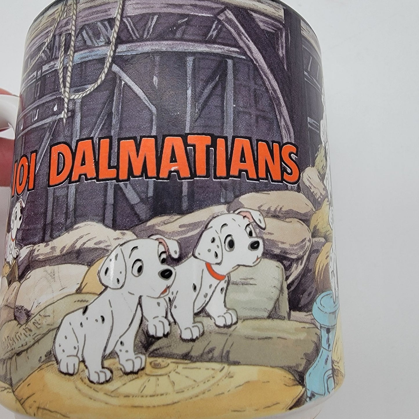 Vintage Walt Disney 101 Dalmatians Mug