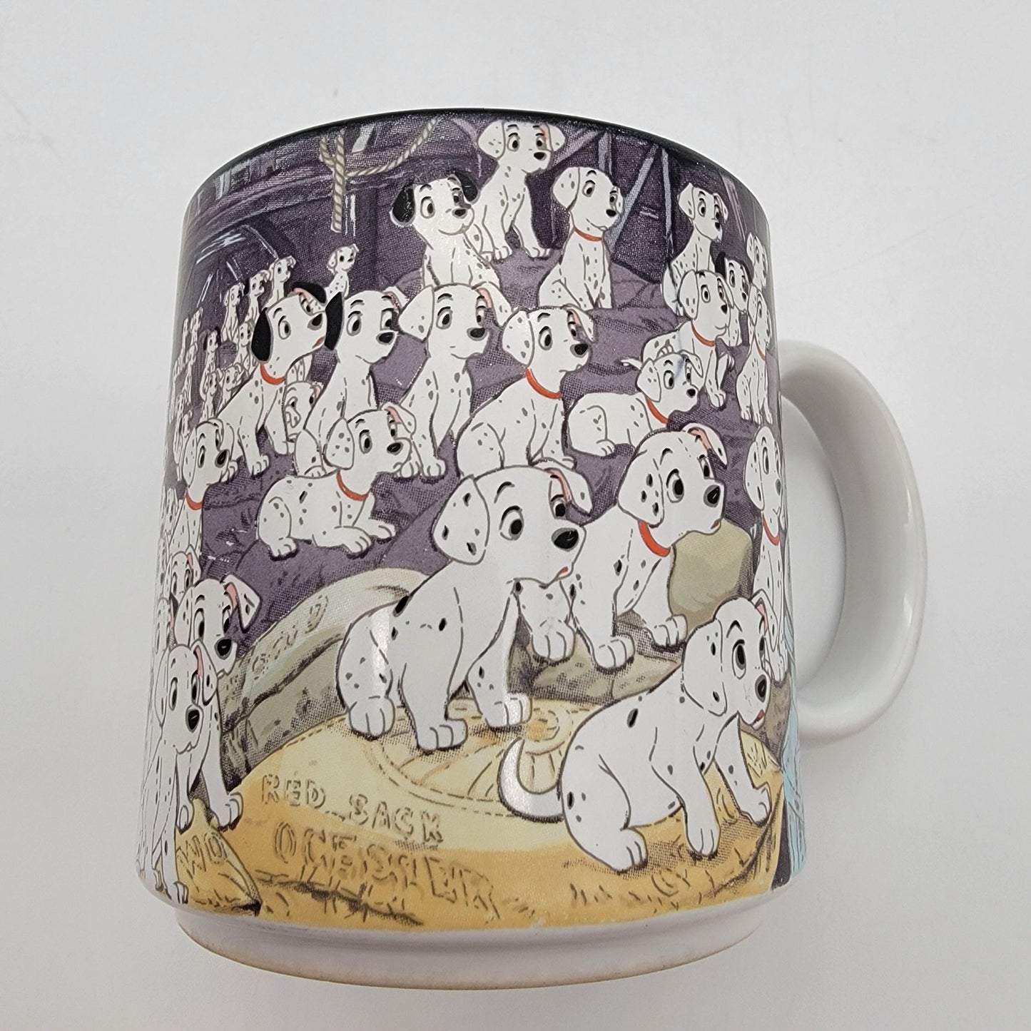 Vintage Walt Disney 101 Dalmatians Mug