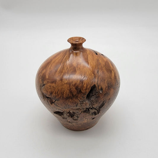Bill Jackson Australian Mallee Root Burlwood Vase Round
