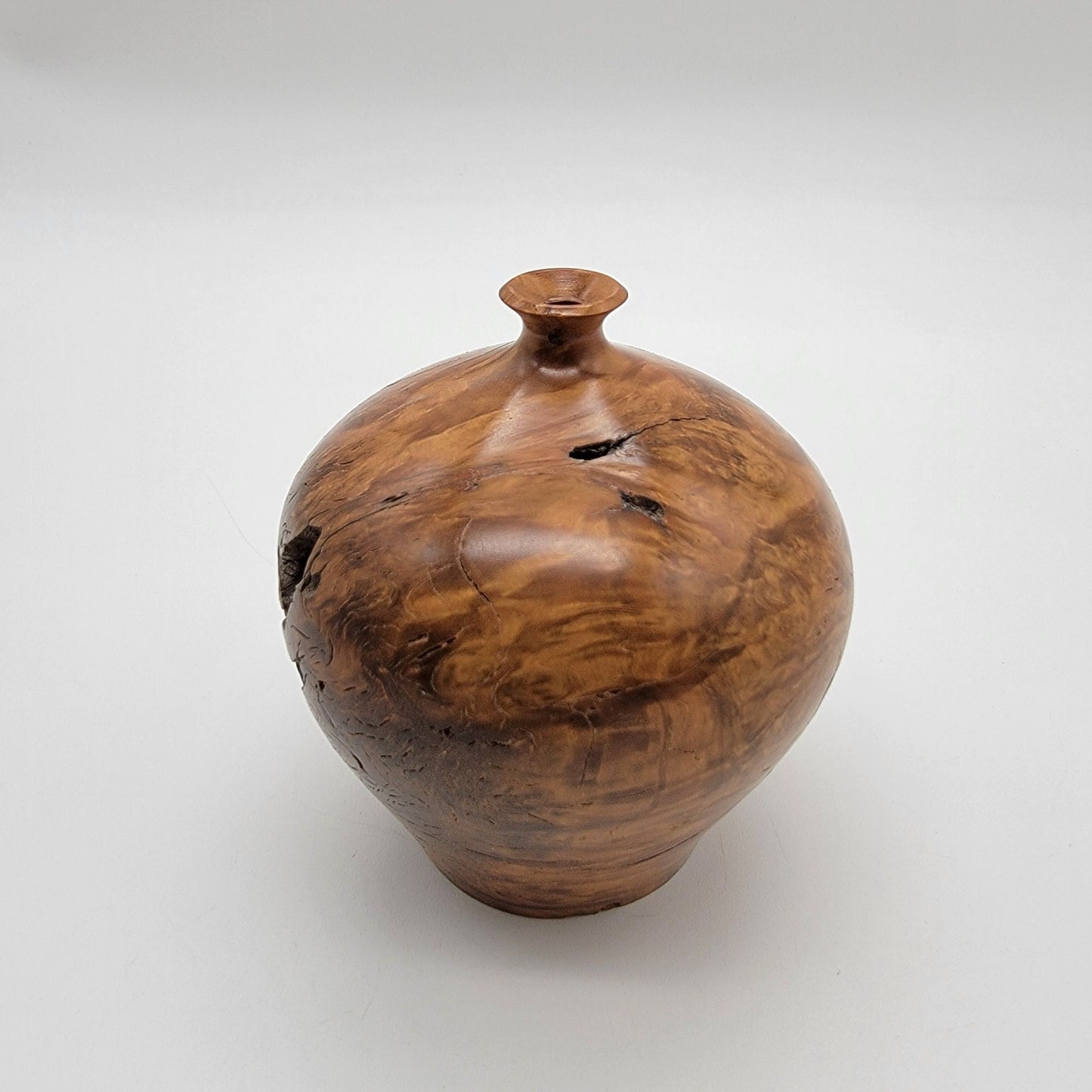 Bill Jackson Australian Mallee Root Burlwood Vase Round