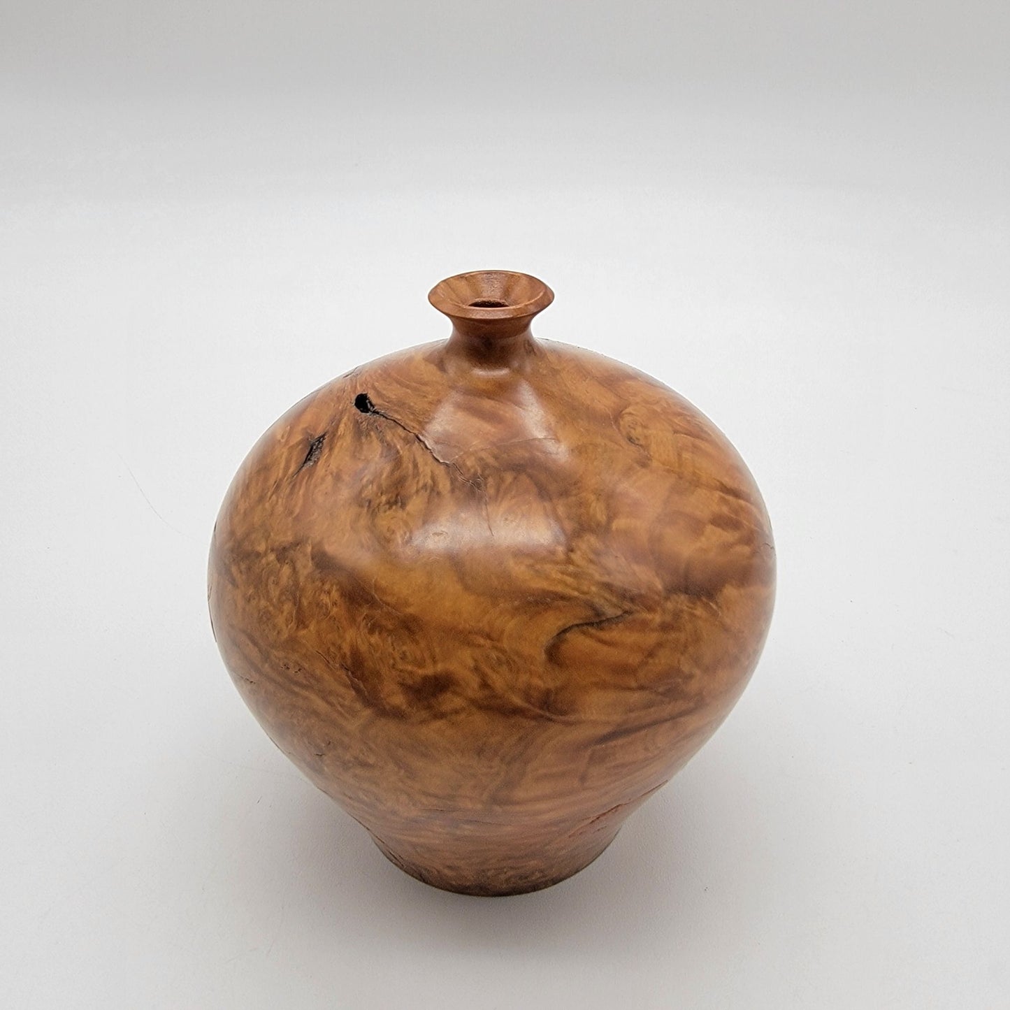 Bill Jackson Australian Mallee Root Burlwood Vase Round