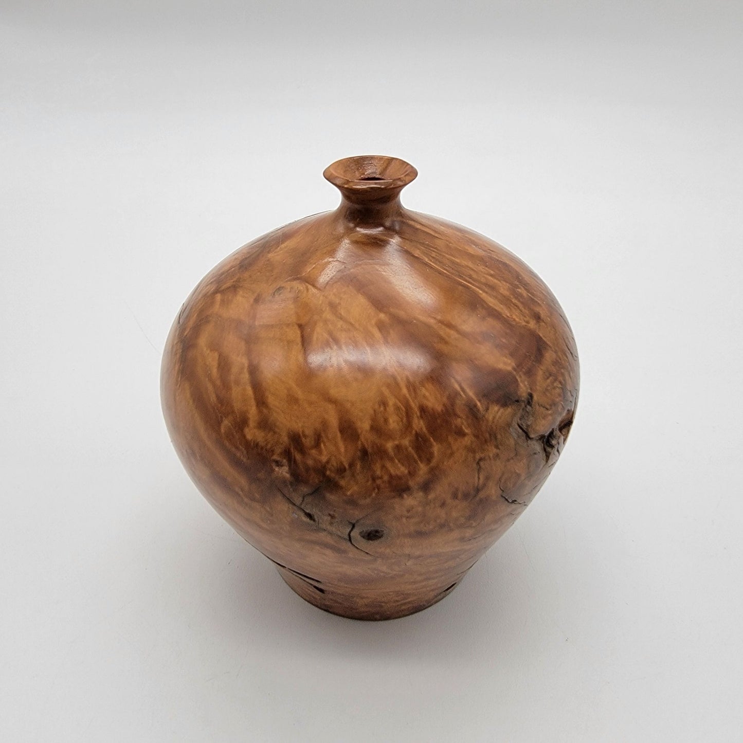 Bill Jackson Australian Mallee Root Burlwood Vase Round