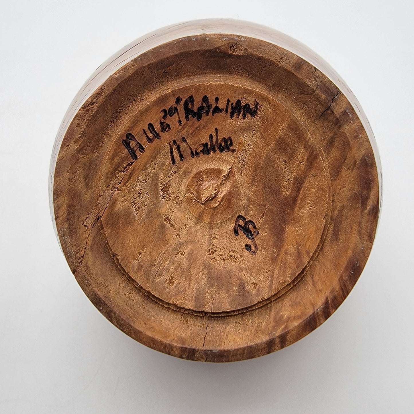 Bill Jackson Australian Mallee Root Burlwood Vase Round