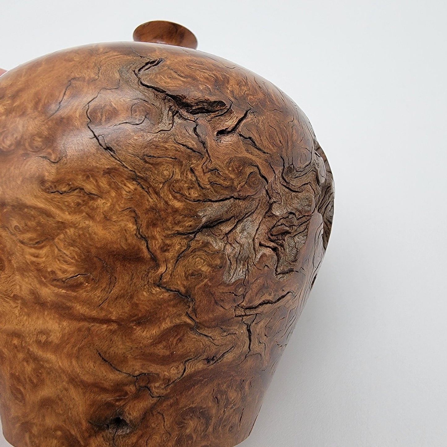 Bill Jackson Australian Mallee Root Burlwood Vase Round