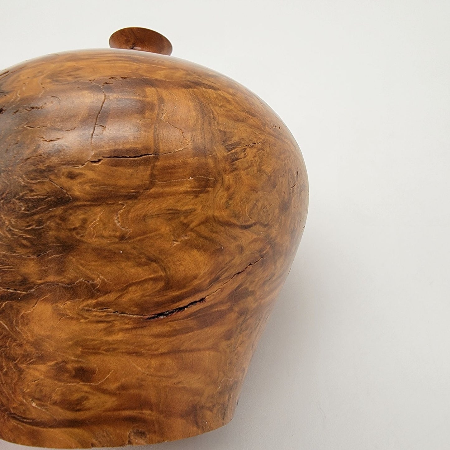 Bill Jackson Australian Mallee Root Burlwood Vase Round