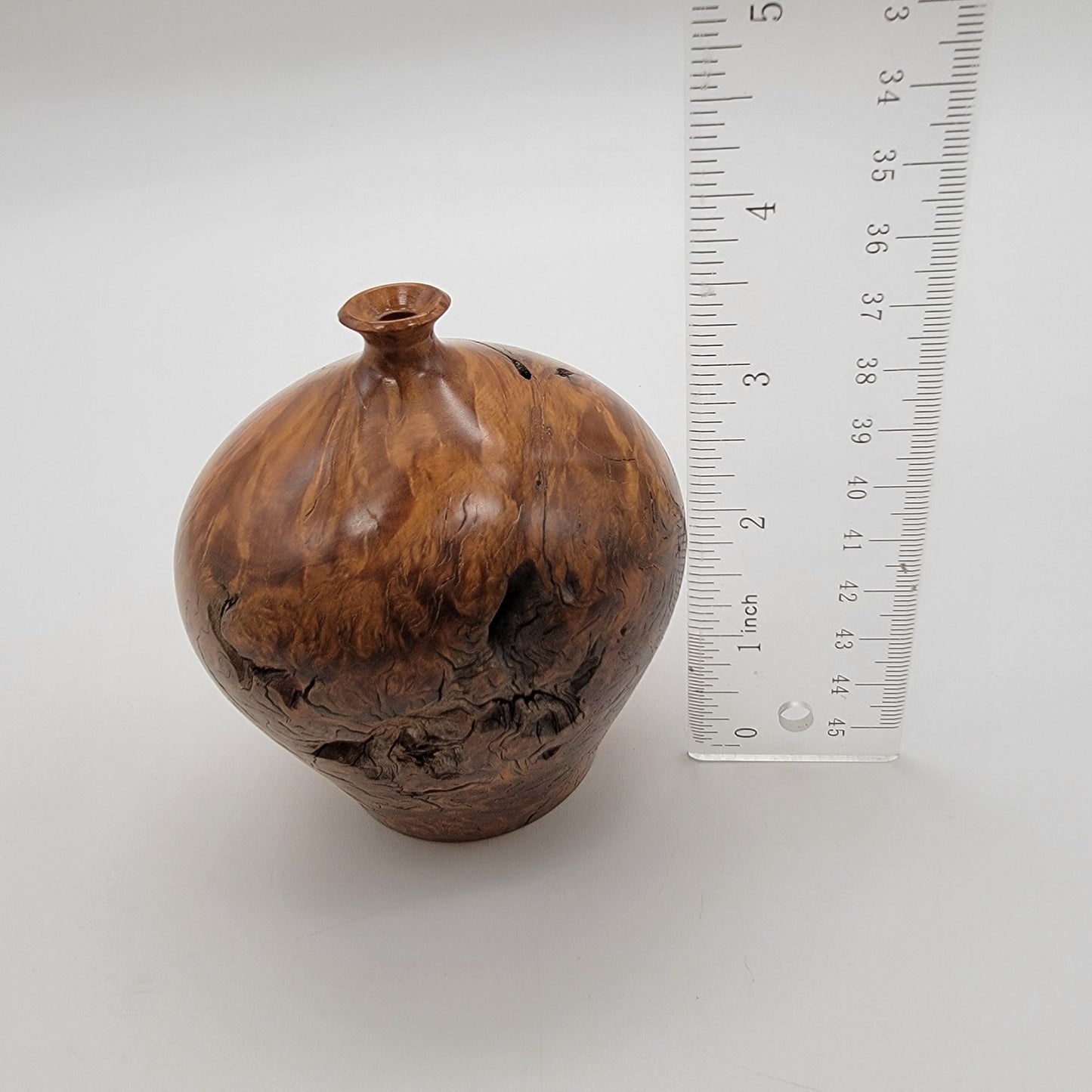 Bill Jackson Australian Mallee Root Burlwood Vase Round