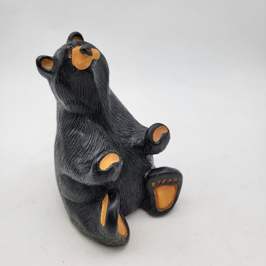 Bearfoot Bears Black Bear Business Card Holder Figurine