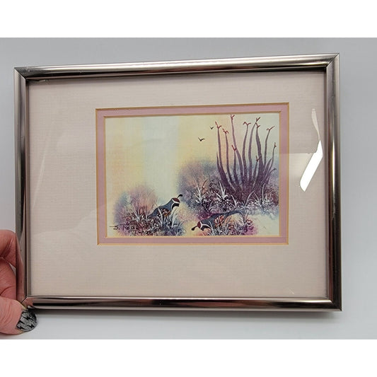 Vintage Alton S Tobey Quail Art Print