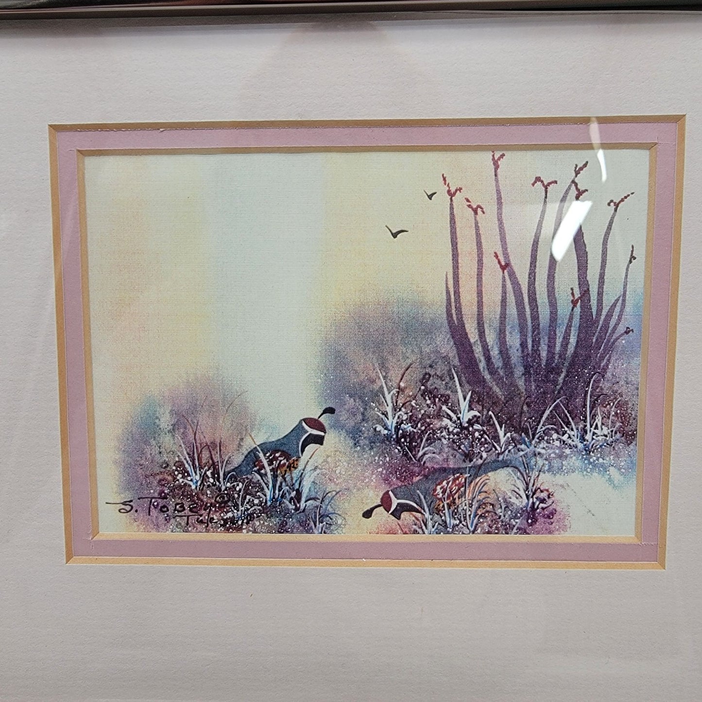 Vintage Alton S Tobey Quail Art Print