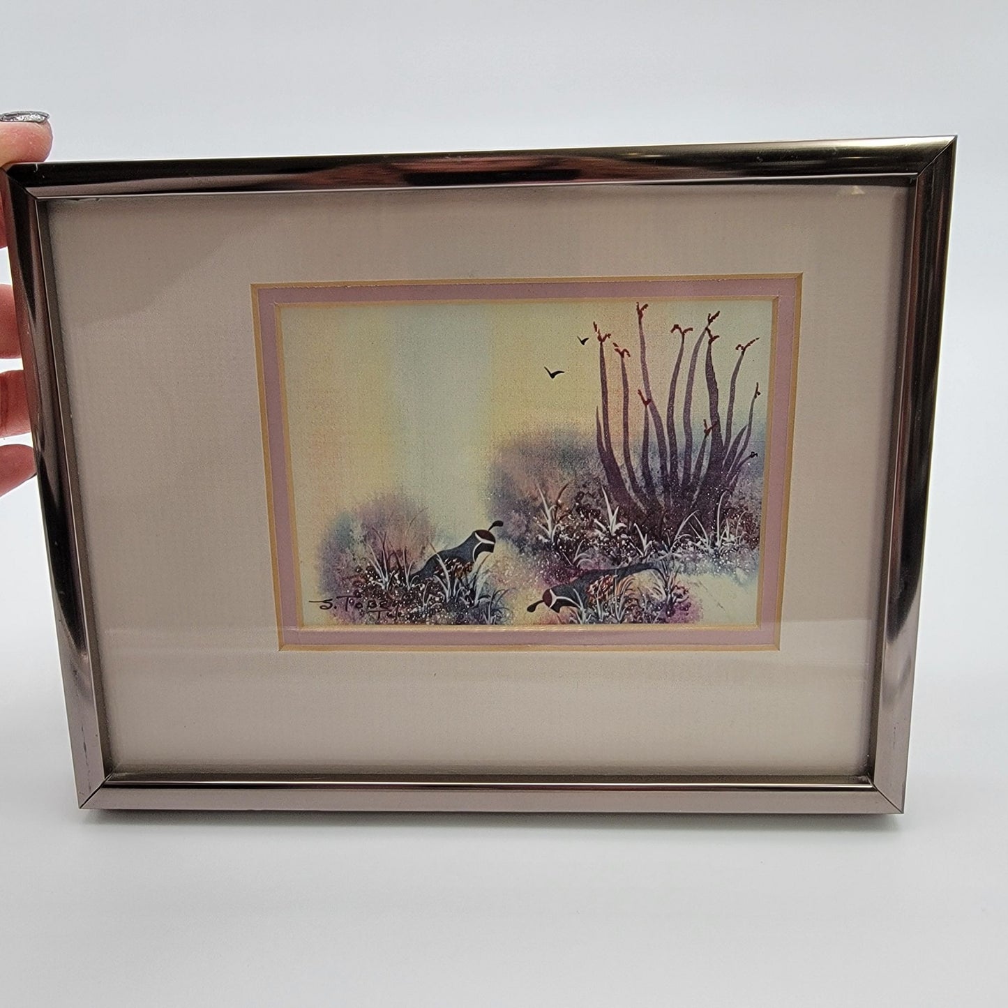 Vintage Alton S Tobey Quail Art Print