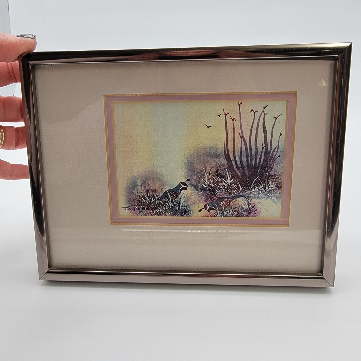 Vintage Alton S Tobey Quail Art Print