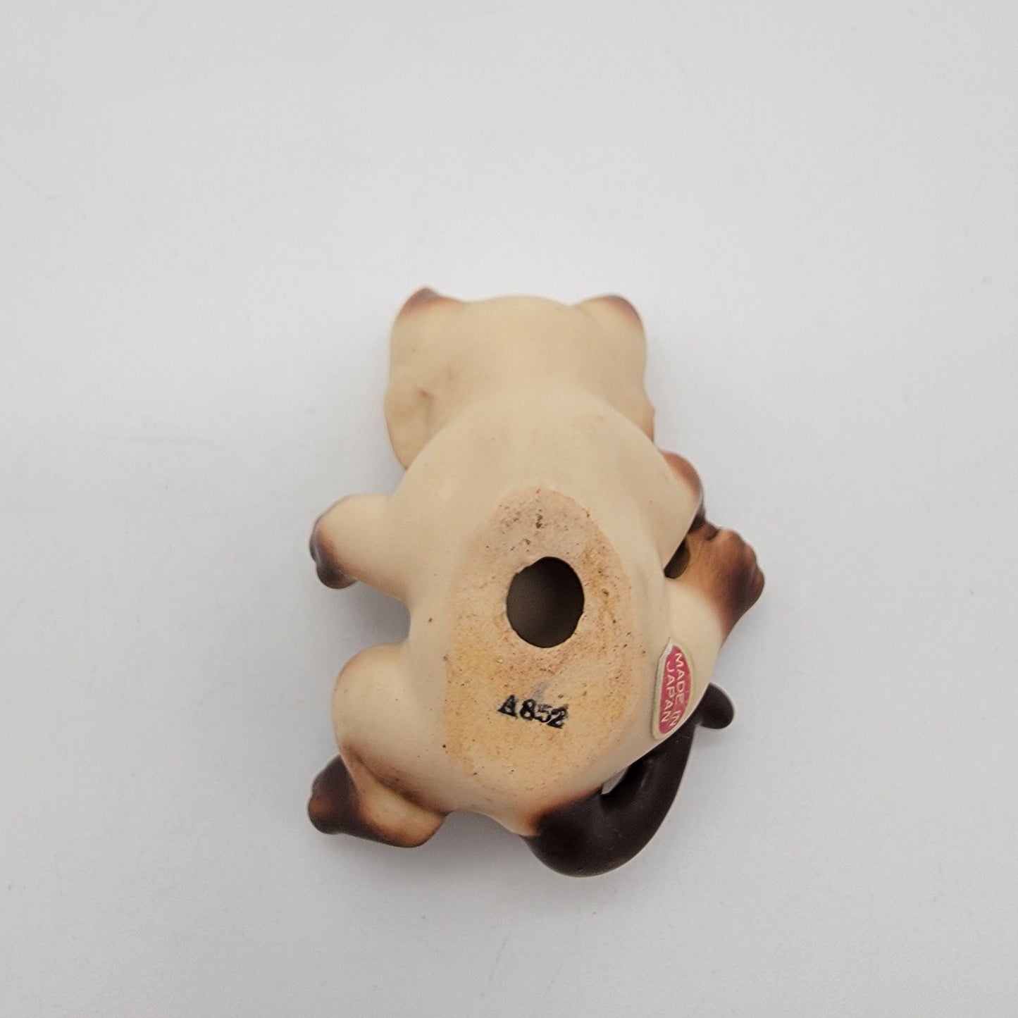 Vintage Porcelain Siamese Kitten Cat Figurine - As Found