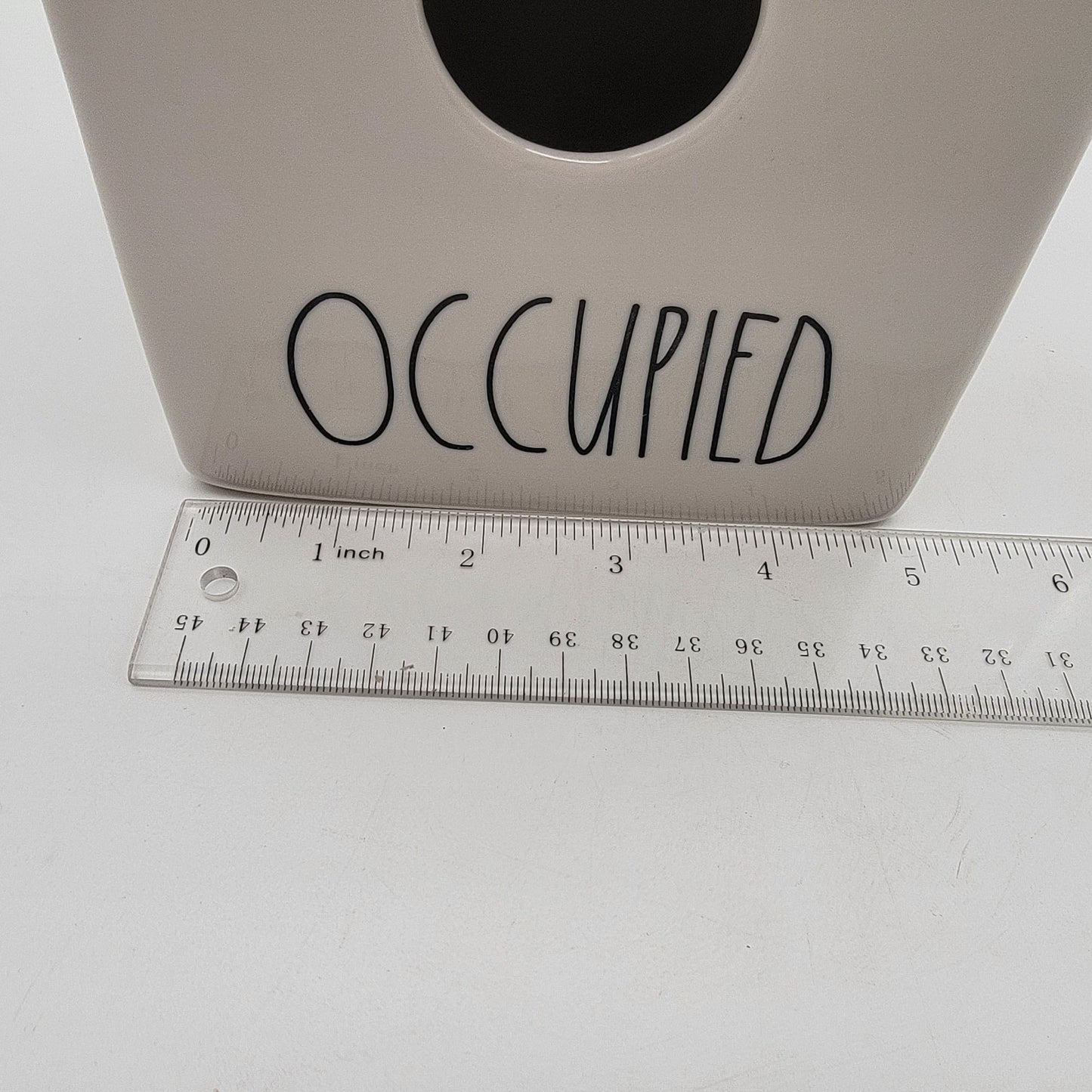 Rae Dunn OCCUPIED Birdhouse