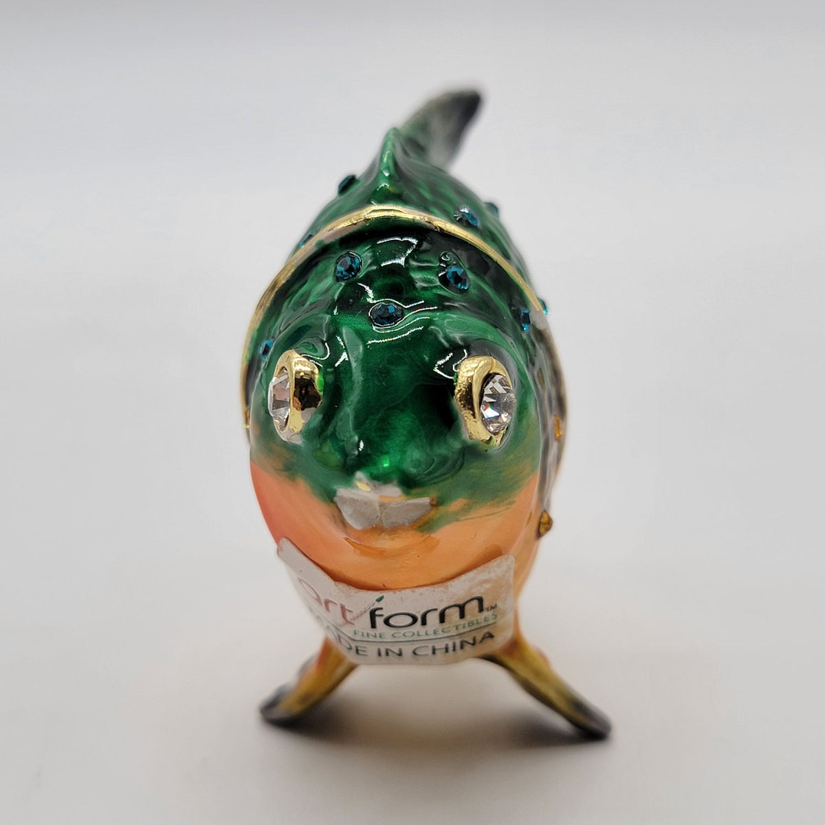 Artform Pacific Jewel Damselfish Trinket Box Tropical Fish