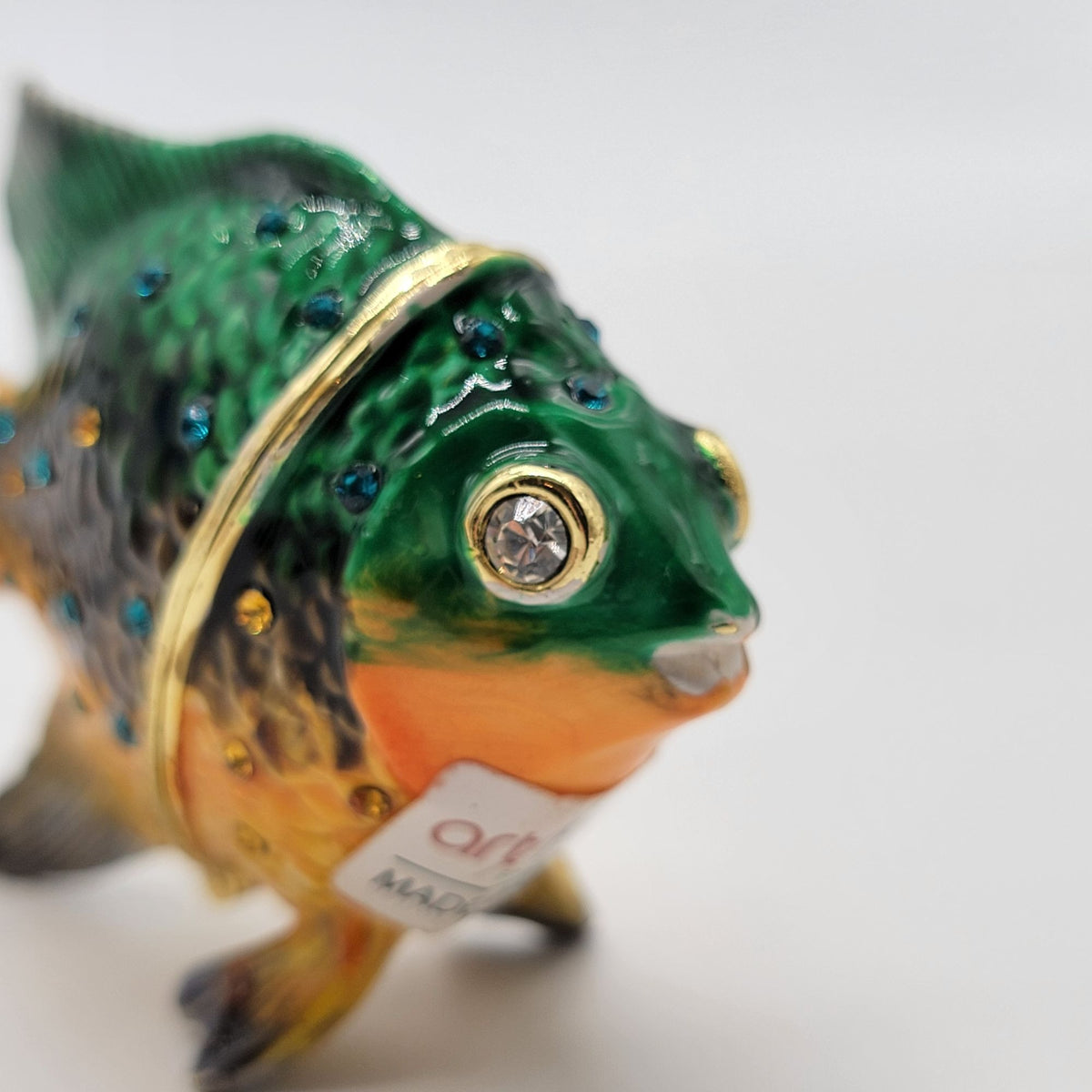 Artform Pacific Jewel Damselfish Trinket Box Tropical Fish