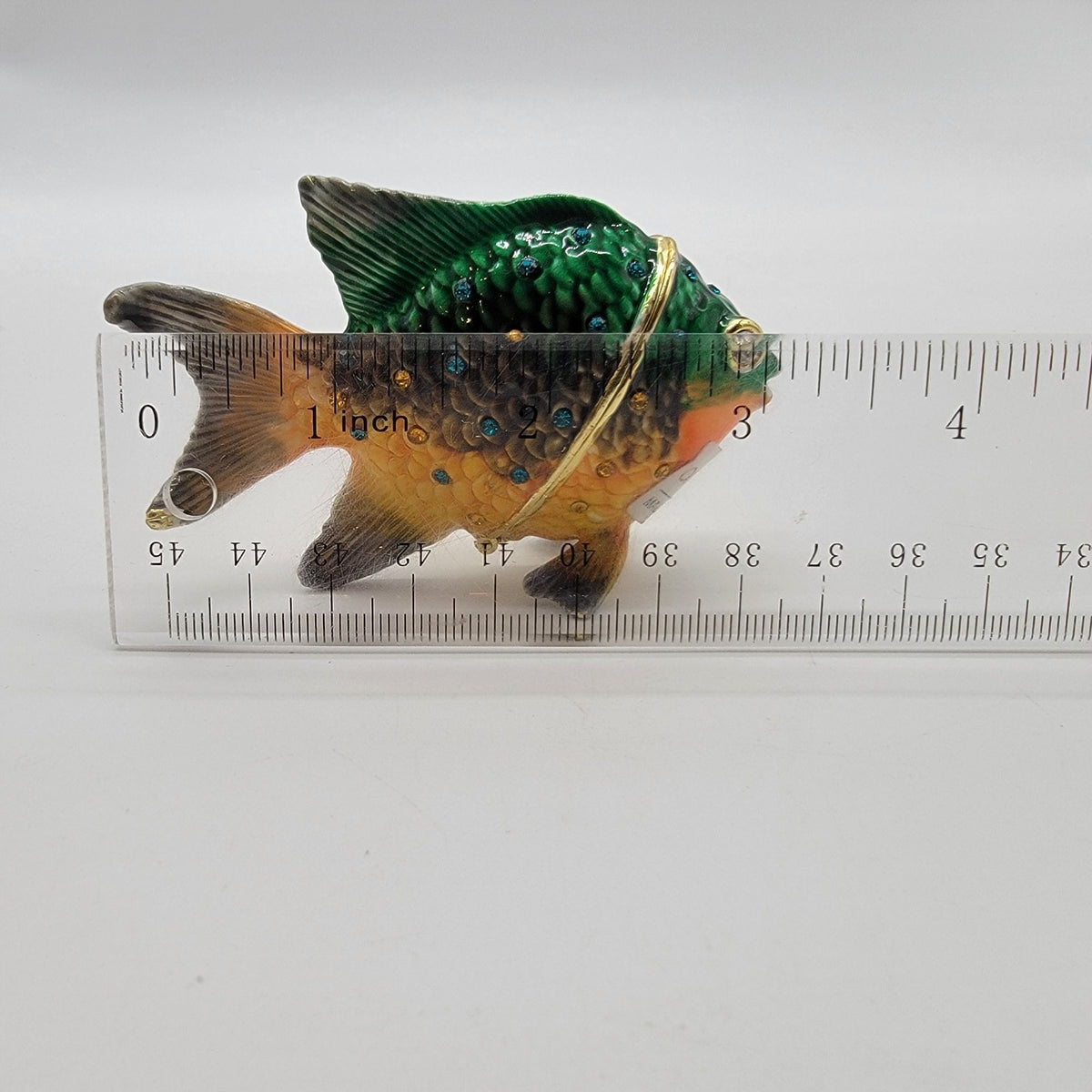 Artform Pacific Jewel Damselfish Trinket Box Tropical Fish