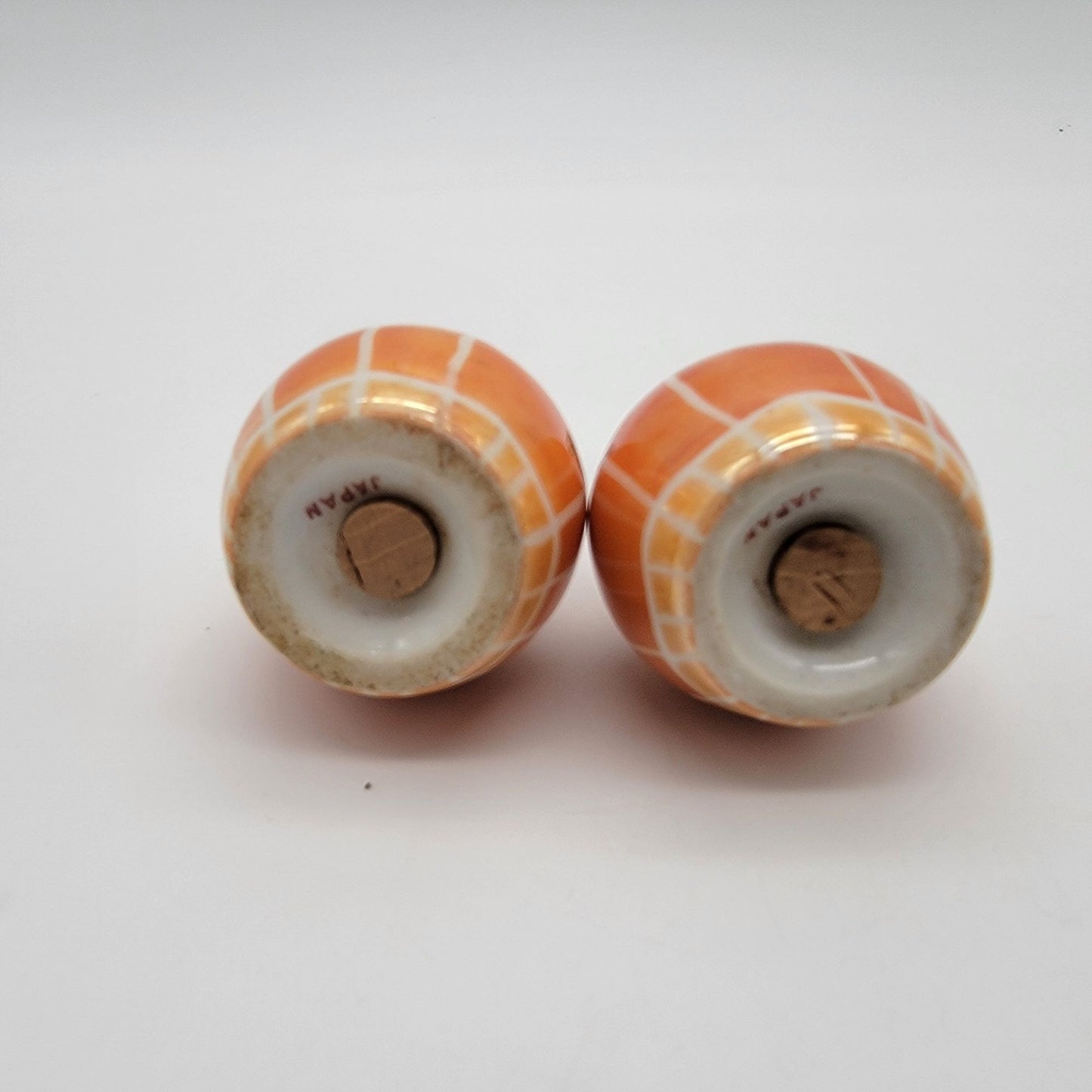 Vintage Noritake Morimura Bros Southern Belles Lusterware Salt & Pepper Shakers