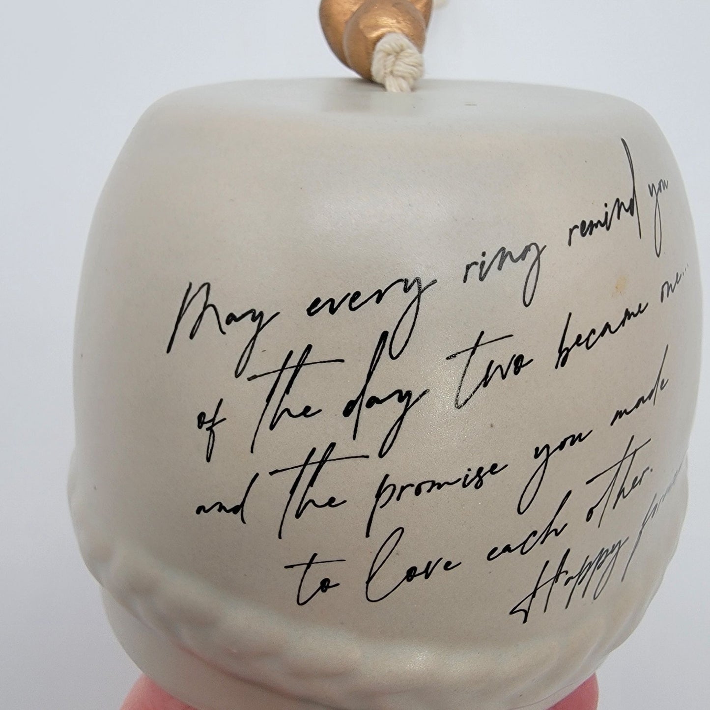 Inspired Bell - Happy Forever Day Wedding Gift