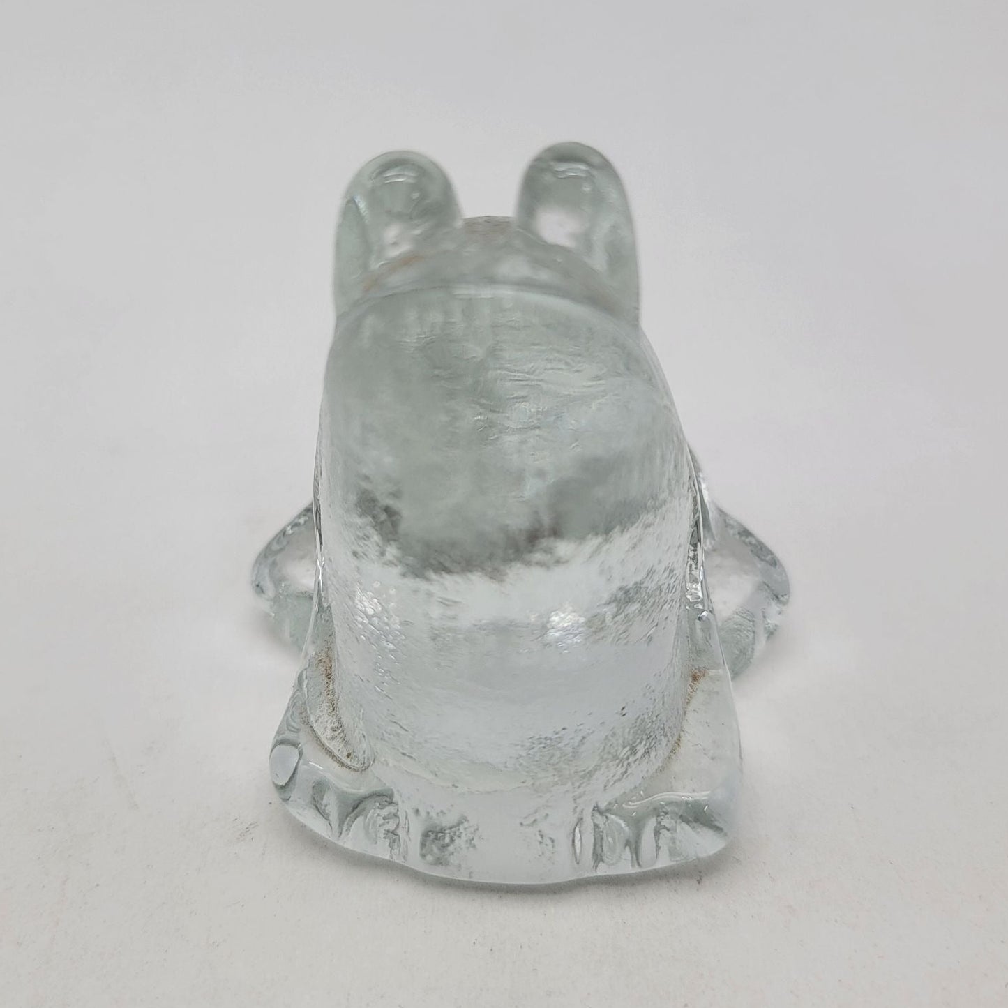 Vintage Stockholm Glasbruk Karin Hammer Skansen Art Glass Frog Paperweight