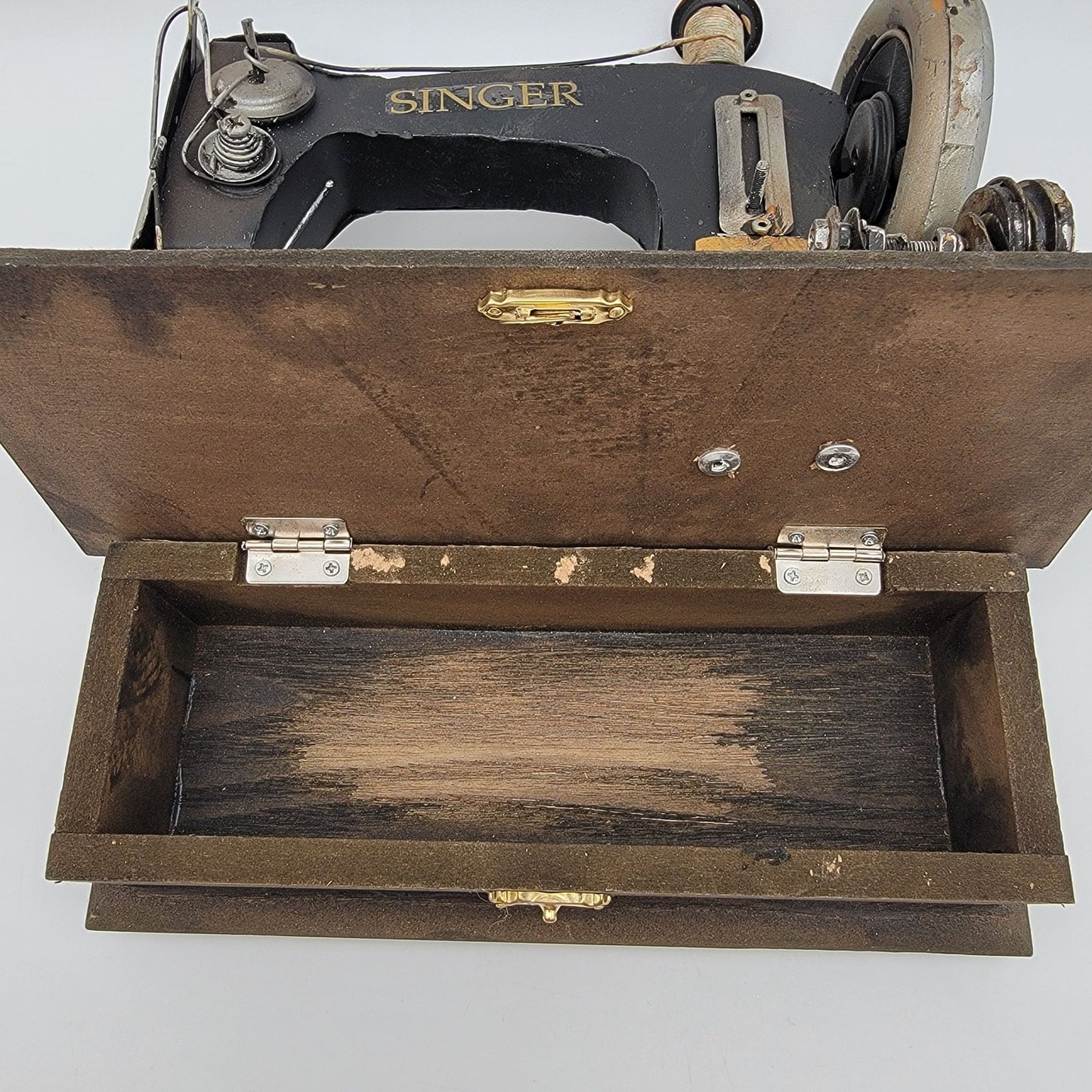 Decorative Singer Sewing Machine Keepsake Box