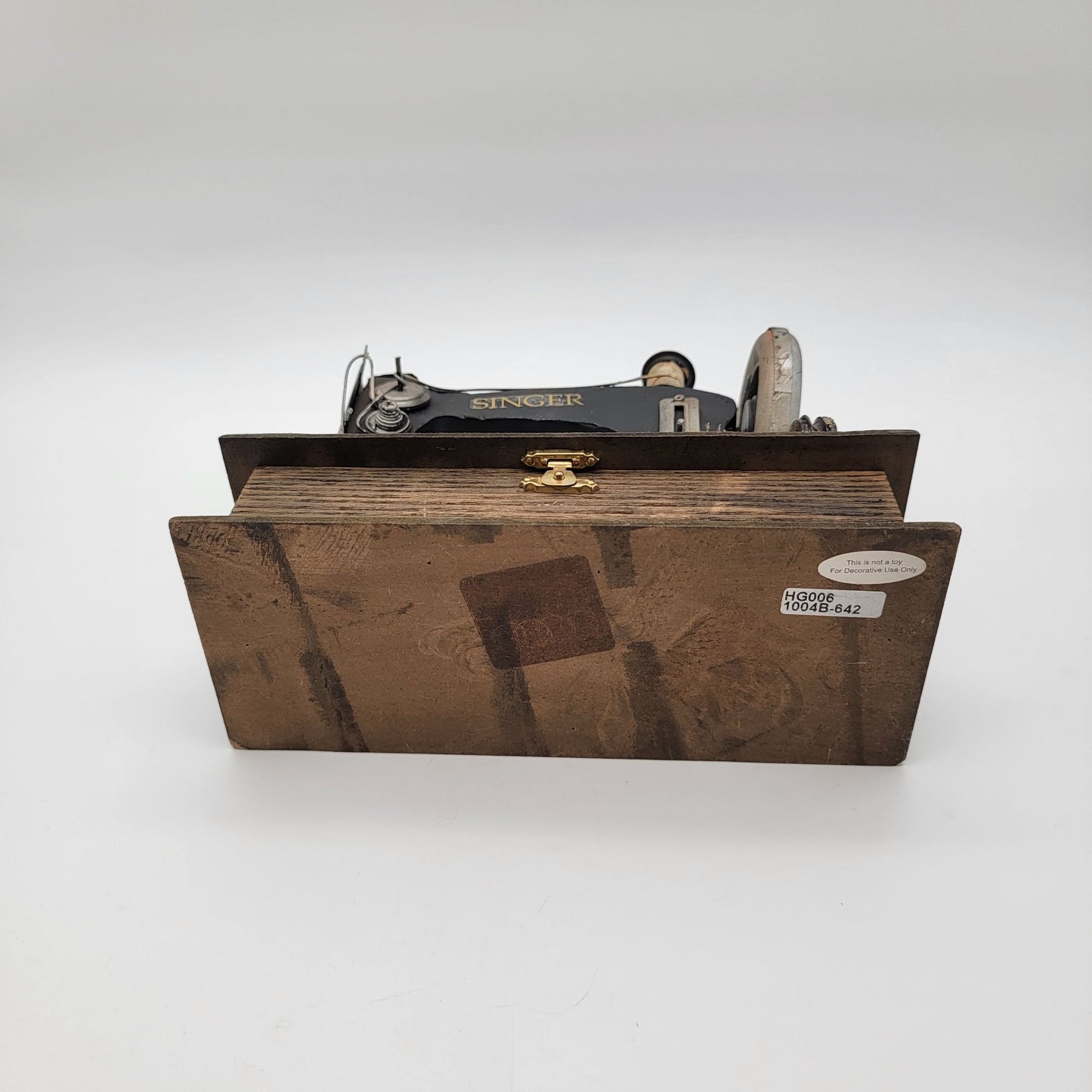 Decorative Singer Sewing Machine Keepsake Box