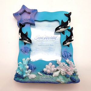 SeaWorld 3D Adventure Parks Shamu Killer Whales Photo Frame