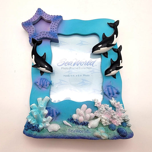 SeaWorld 3D Adventure Parks Shamu Killer Whales Photo Frame
