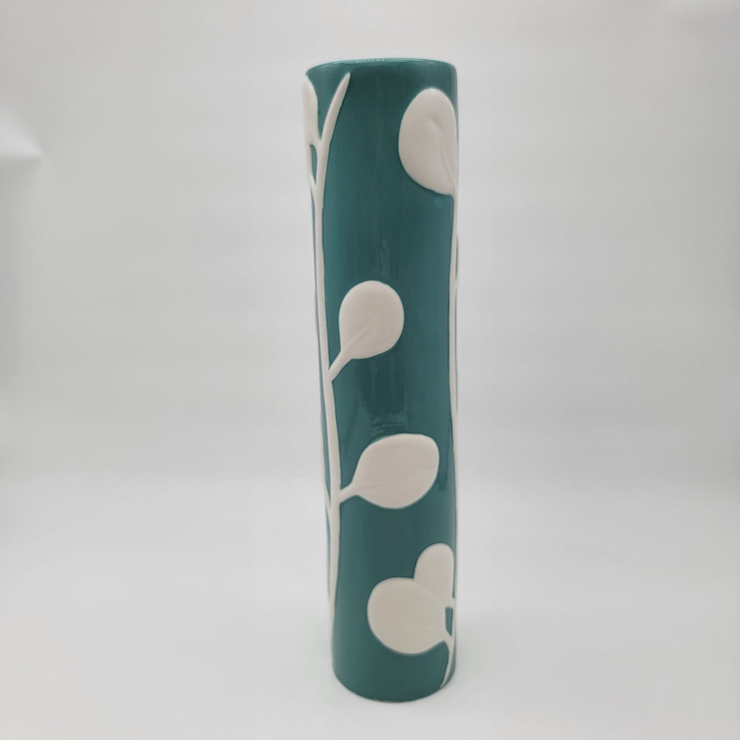 Jill Rosenwald By Magenta Cylinder Vase  Blue