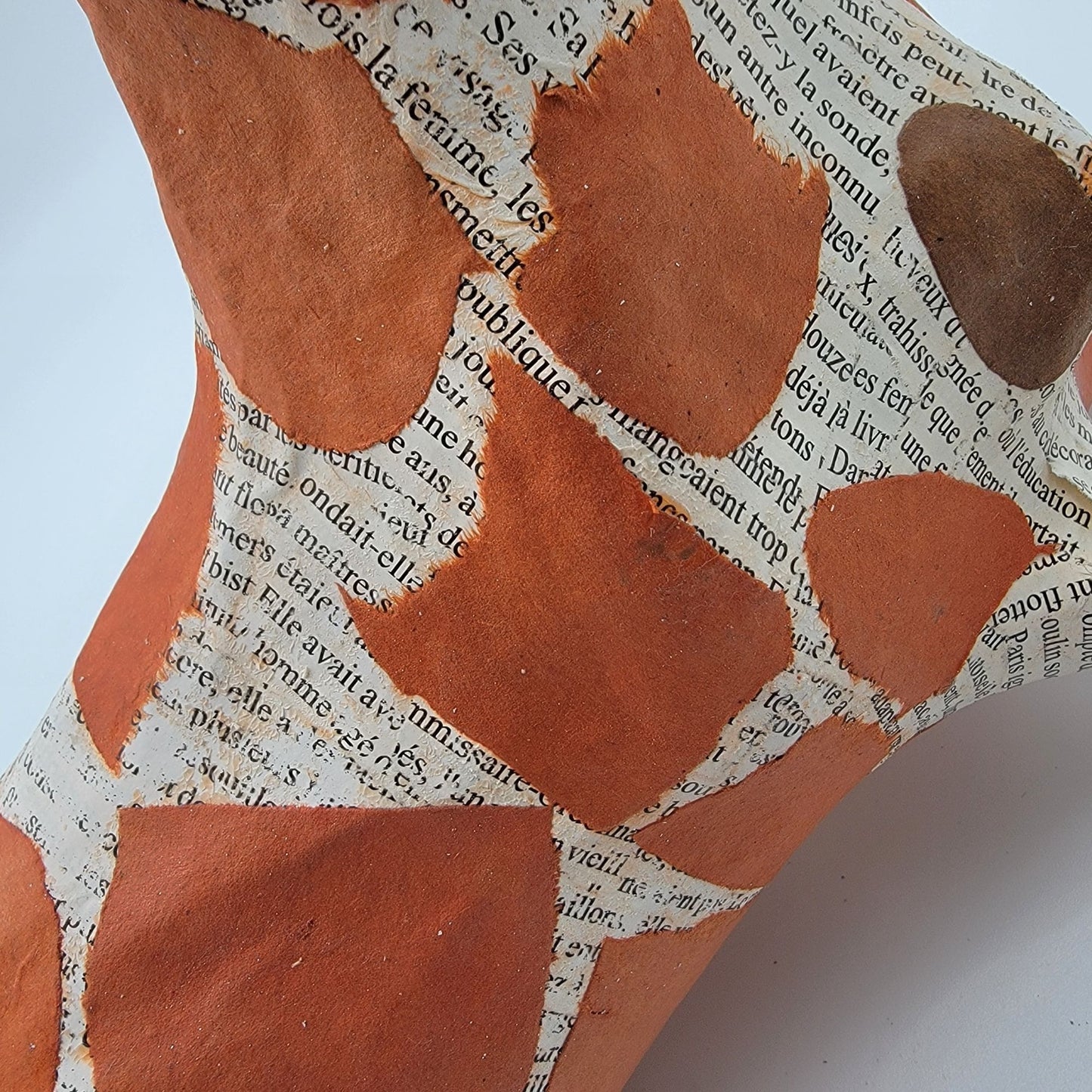 Anthropologie Paper Mache Giraffe Head Wall Hanging