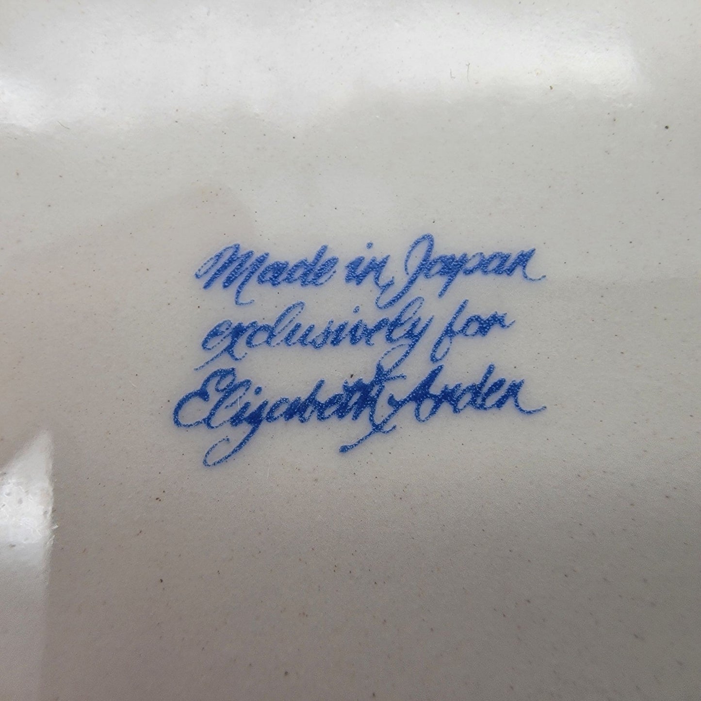 Vintage Elizabeth Arden Porcelain Floral Trinket Box